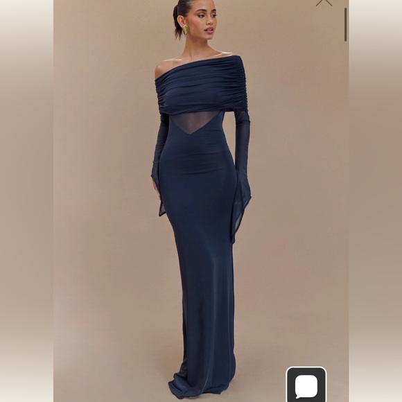 Meshki Navy Dress, medium - Picture 4 of 8